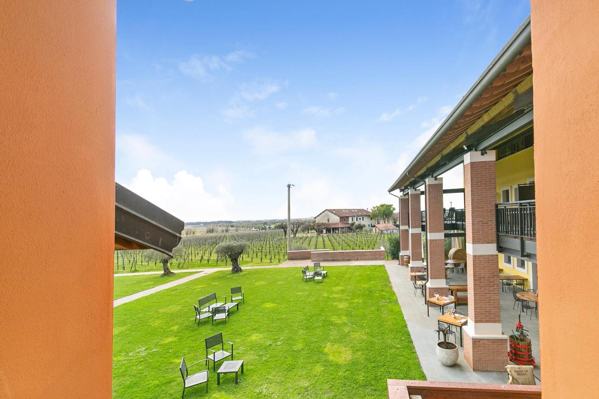 Almavite Wine Resort With Pool เดเซนซาโนเดลการ์ดา ภายนอก รูปภาพ